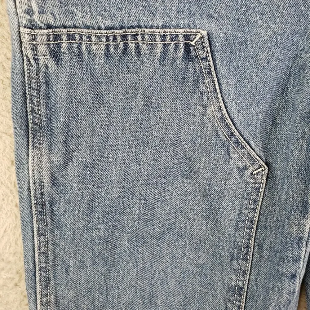 Levi’s Strauss & Co Two Horses Brand Overalls Women’s Size XS Denim Double Knee - Picture 15 of 16
